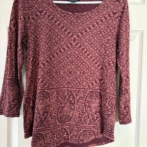 Lucky brand ladies size small lightweight top